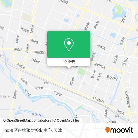 武清区疾病预防控制中心地图
