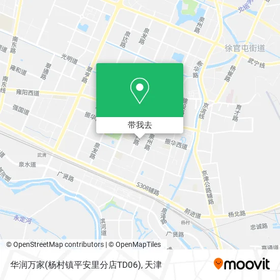 华润万家(杨村镇平安里分店TD06)地图