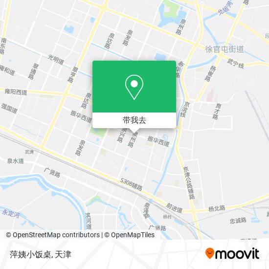 萍姨小饭桌地图