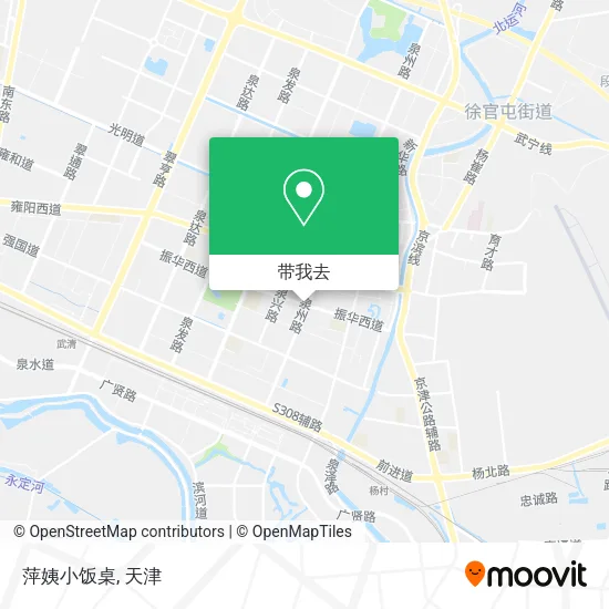 萍姨小饭桌地图