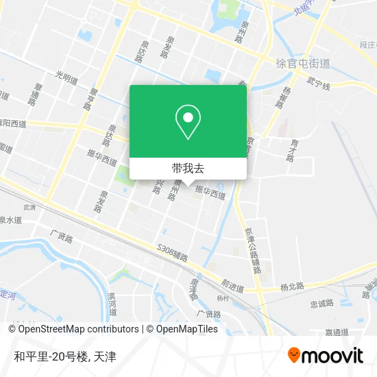 和平里-20号楼地图