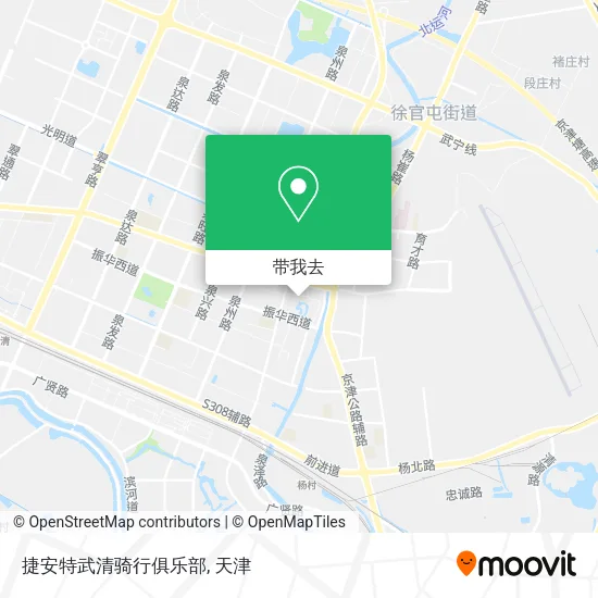 捷安特武清骑行俱乐部地图