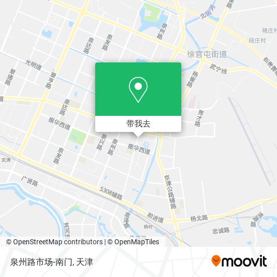 泉州路市场-南门地图