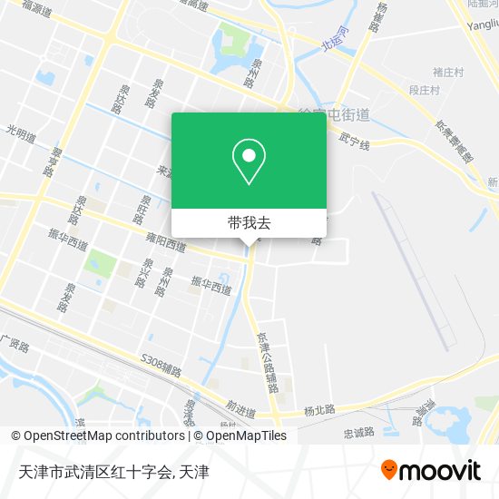 天津市武清区红十字会地图