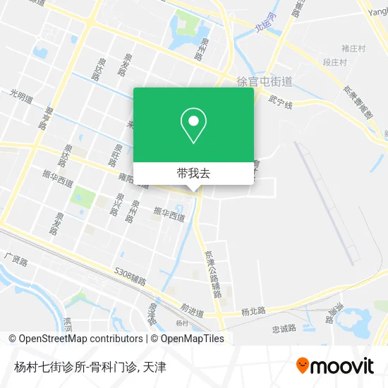 杨村七街诊所-骨科门诊地图