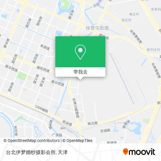 台北伊梦婚纱摄影会所地图