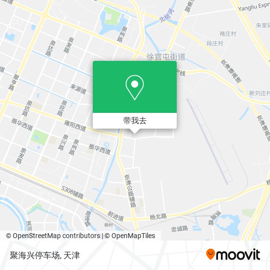 聚海兴停车场地图