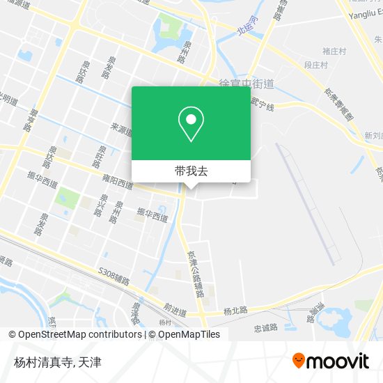 杨村清真寺地图