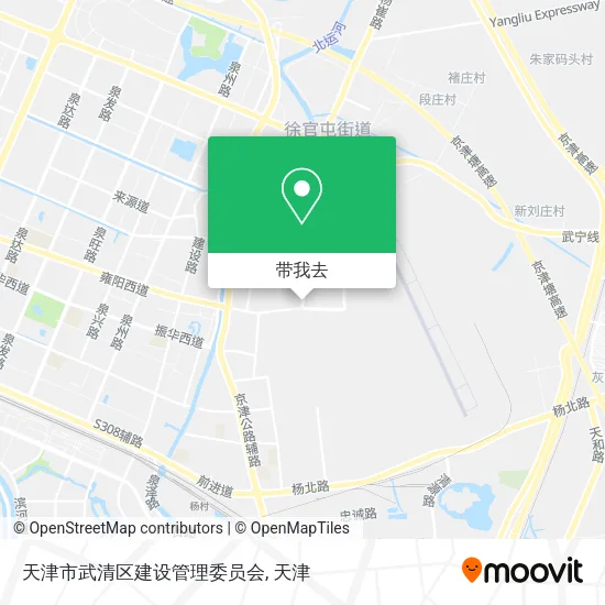 天津市武清区建设管理委员会地图