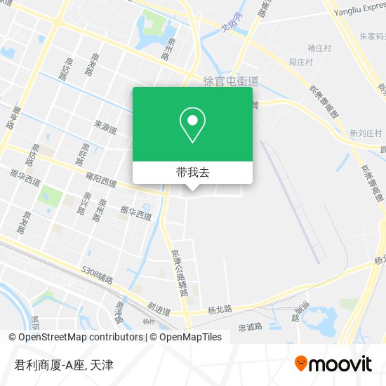 君利商厦-A座地图