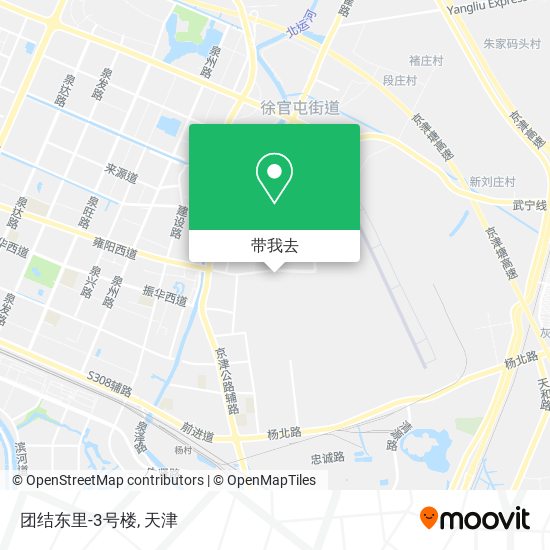 团结东里-3号楼地图