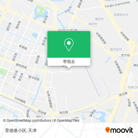 育德巷小区地图