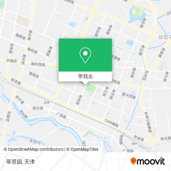 翠景园地图