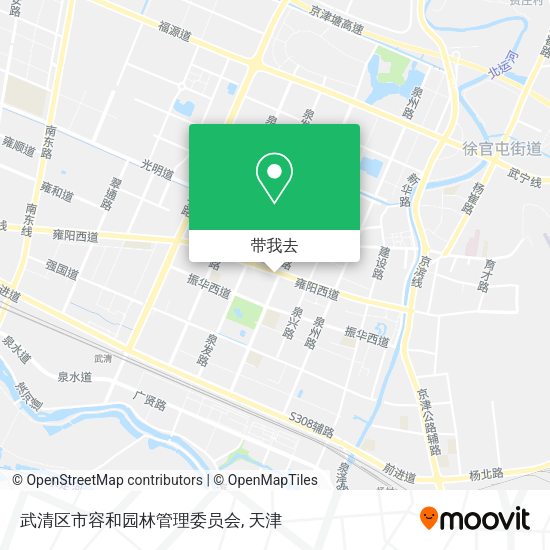 武清区市容和园林管理委员会地图