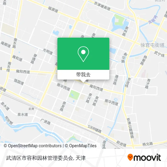 武清区市容和园林管理委员会地图