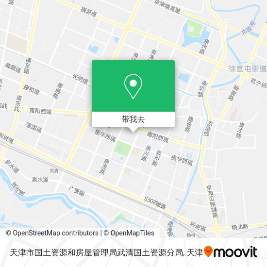 天津市国土资源和房屋管理局武清国土资源分局地图