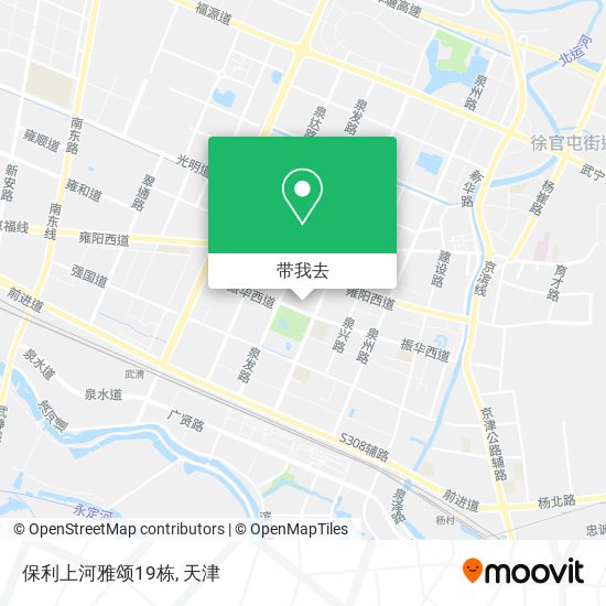 保利上河雅颂19栋地图