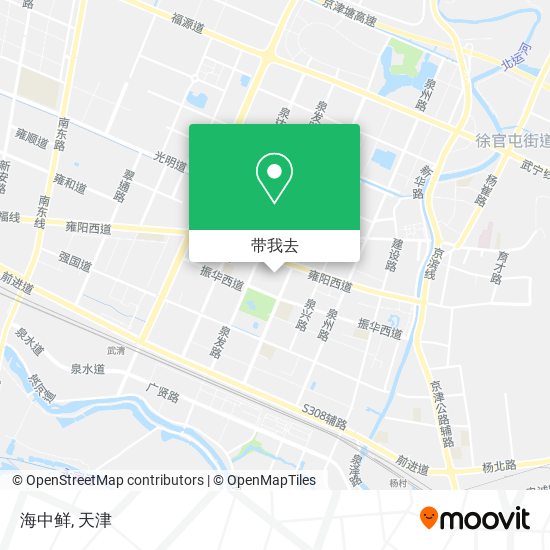 海中鲜地图