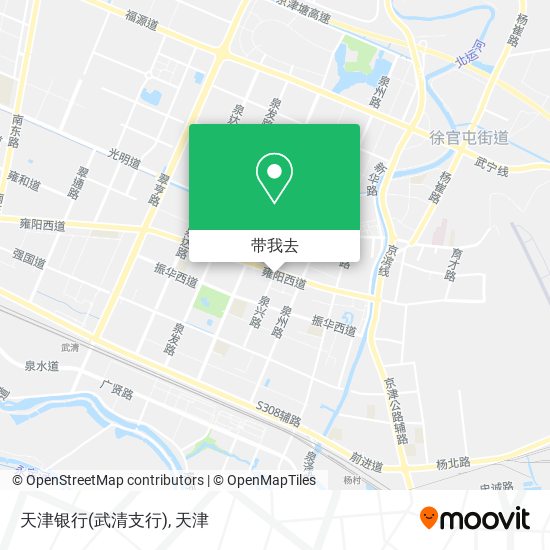 天津银行(武清支行)地图