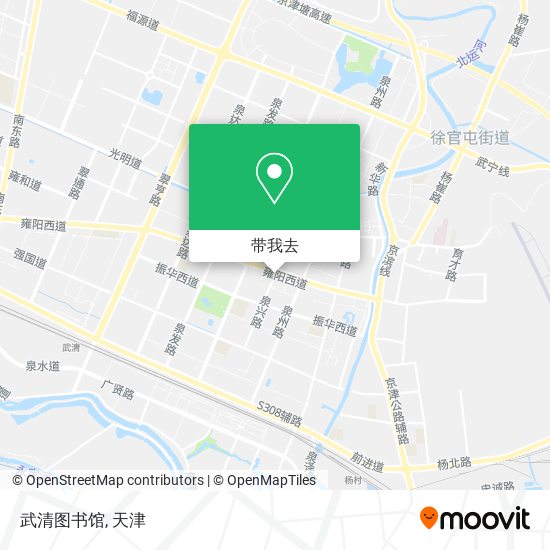 武清图书馆地图
