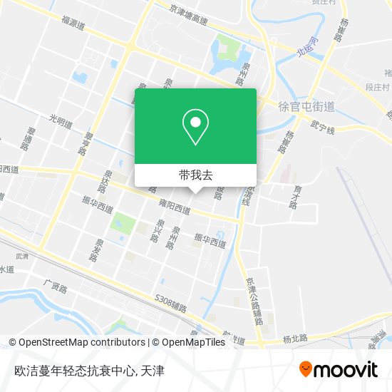 欧洁蔓年轻态抗衰中心地图