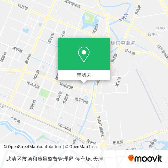 武清区市场和质量监督管理局-停车场地图