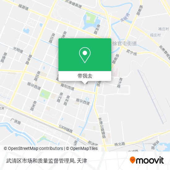 武清区市场和质量监督管理局地图