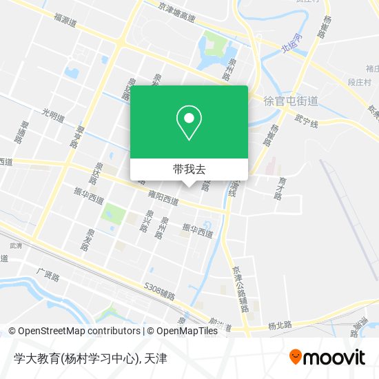 学大教育(杨村学习中心)地图