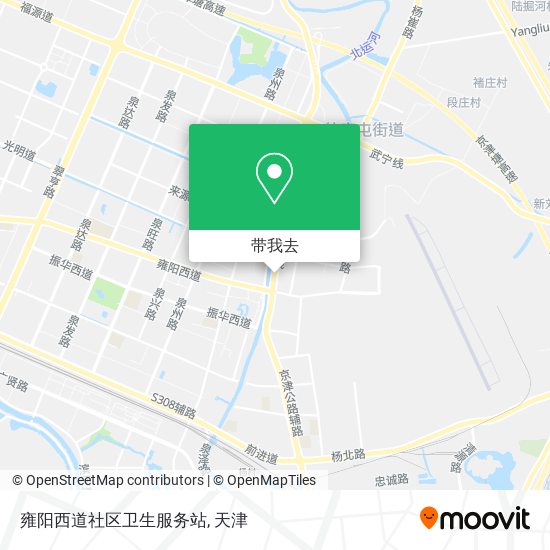 雍阳西道社区卫生服务站地图