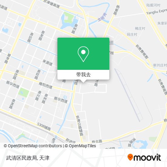 武清区民政局地图