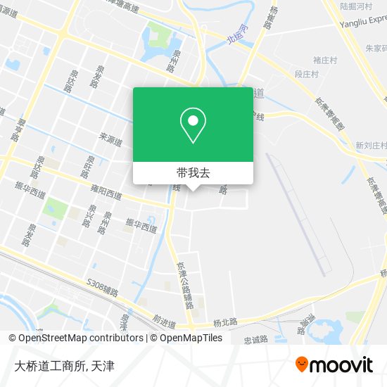 大桥道工商所地图