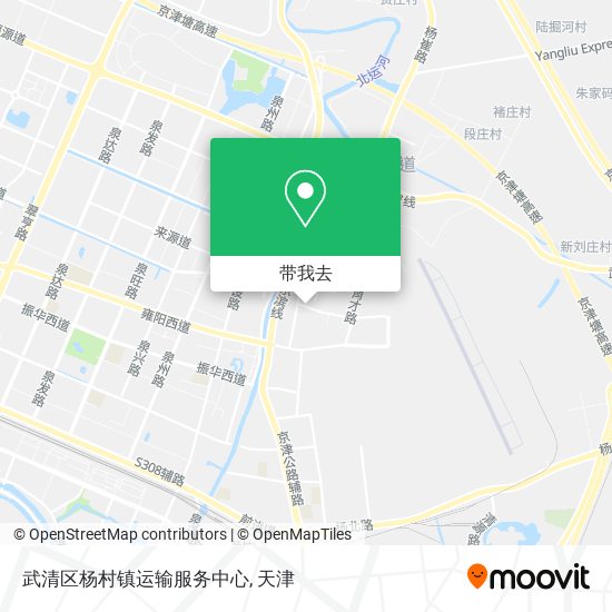 武清区杨村镇运输服务中心地图