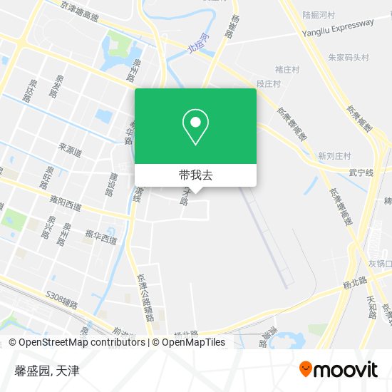 馨盛园地图