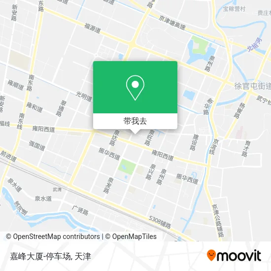 嘉峰大厦-停车场地图