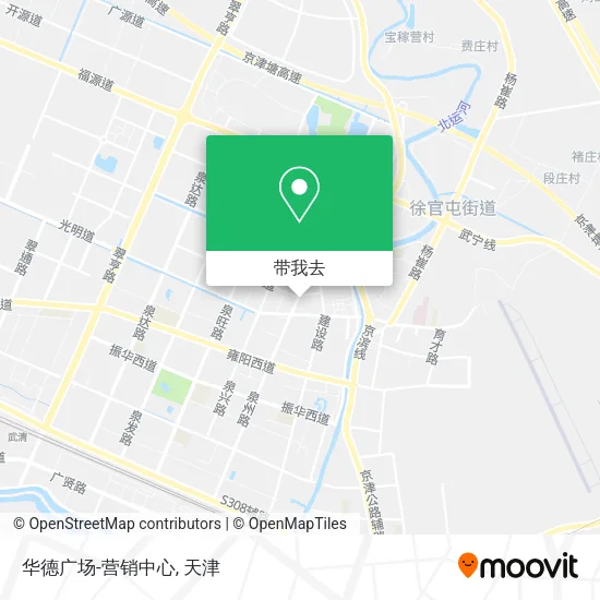 华德广场-营销中心地图