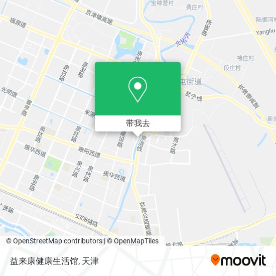 益来康健康生活馆地图