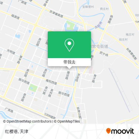 红樱巷地图