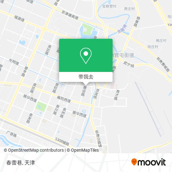 春蕾巷地图