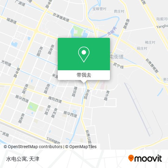 水电公寓地图