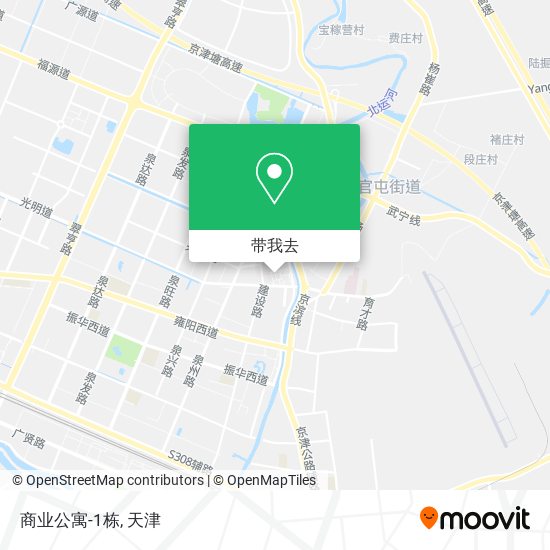 商业公寓-1栋地图