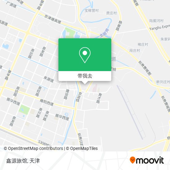 鑫源旅馆地图