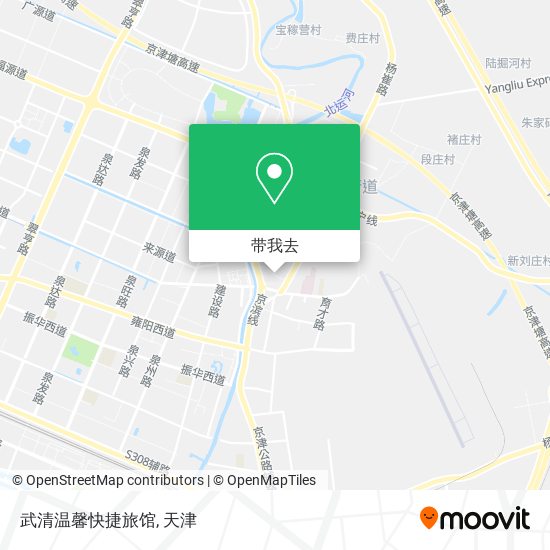 武清温馨快捷旅馆地图