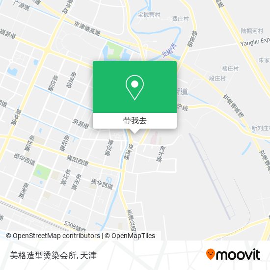 美格造型烫染会所地图