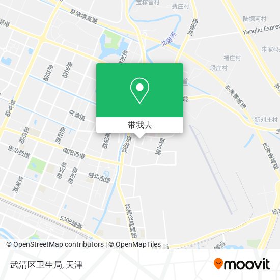 武清区卫生局地图