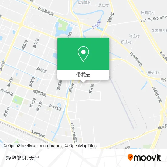 蜂塑健身地图