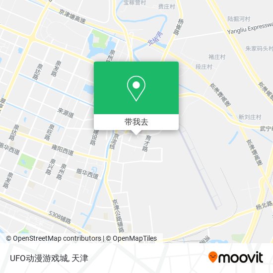 UFO动漫游戏城地图