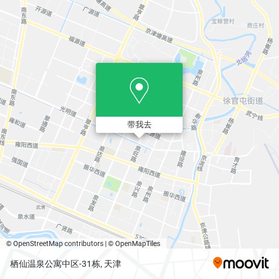 栖仙温泉公寓中区-31栋地图