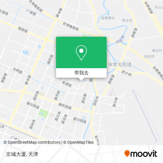京城大厦地图