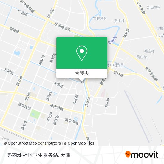 博盛园-社区卫生服务站地图