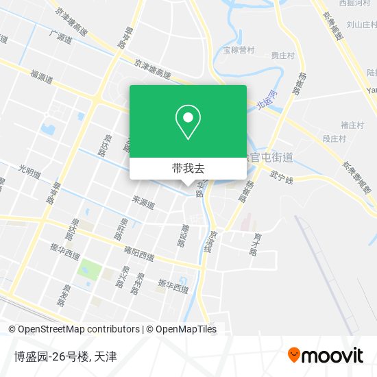 博盛园-26号楼地图